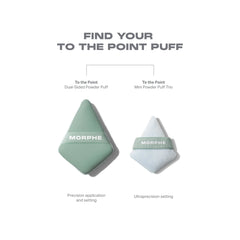 To the Point Dual-Sided Powder Puff