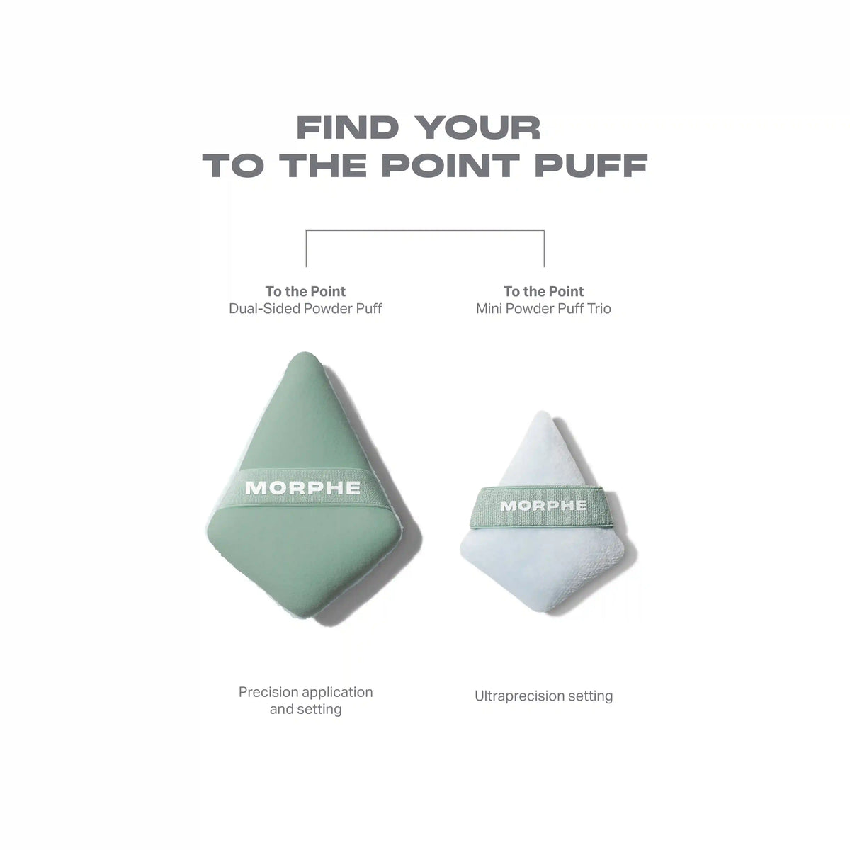 To the Point Dual-Sided Powder Puff