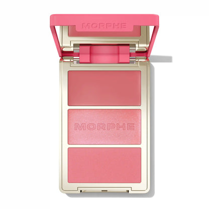Cheek Thrills Trios + Dual-Ended Blush Brush