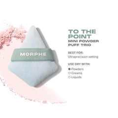 To The Point Mini Powder Puff Trio