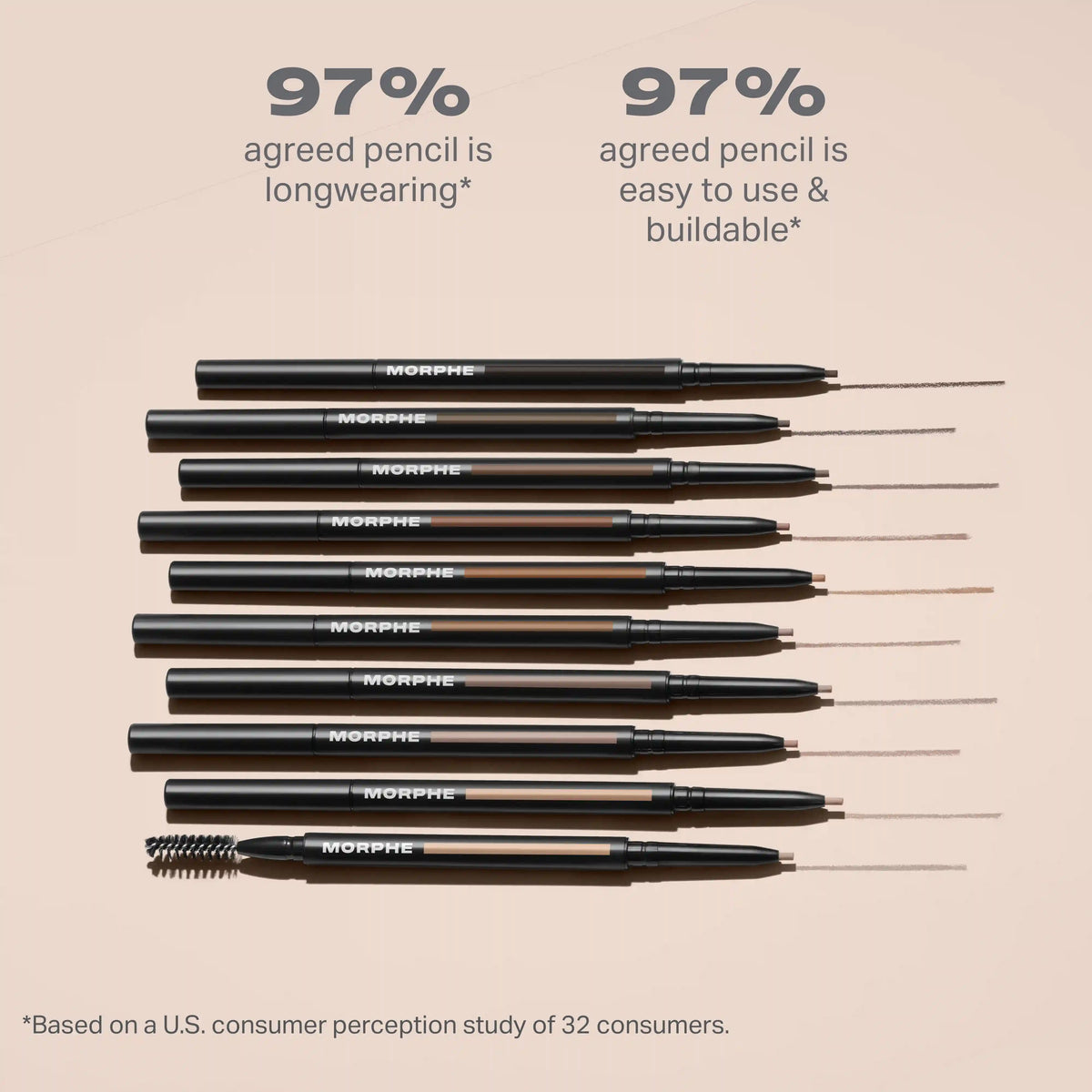 Micro Brow Dual-Ended Pencil & Spoolie