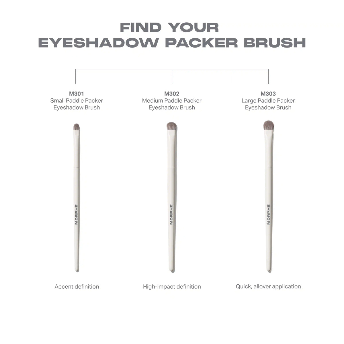 M303 Large Paddle Packer Eyeshadow Brush