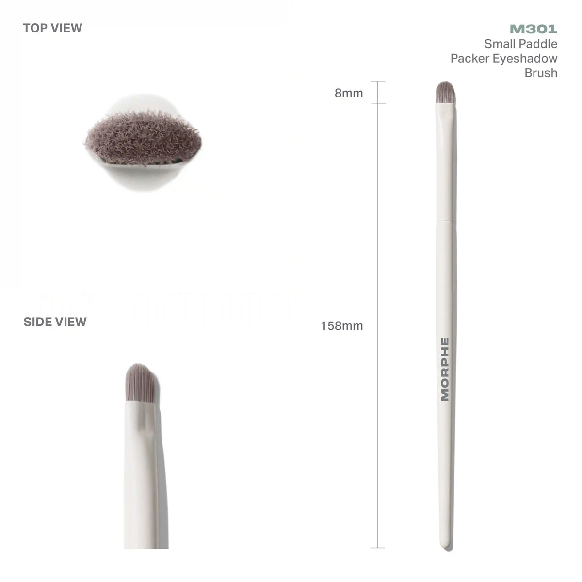 M301 Small Paddle Packer Eyeshadow Brush