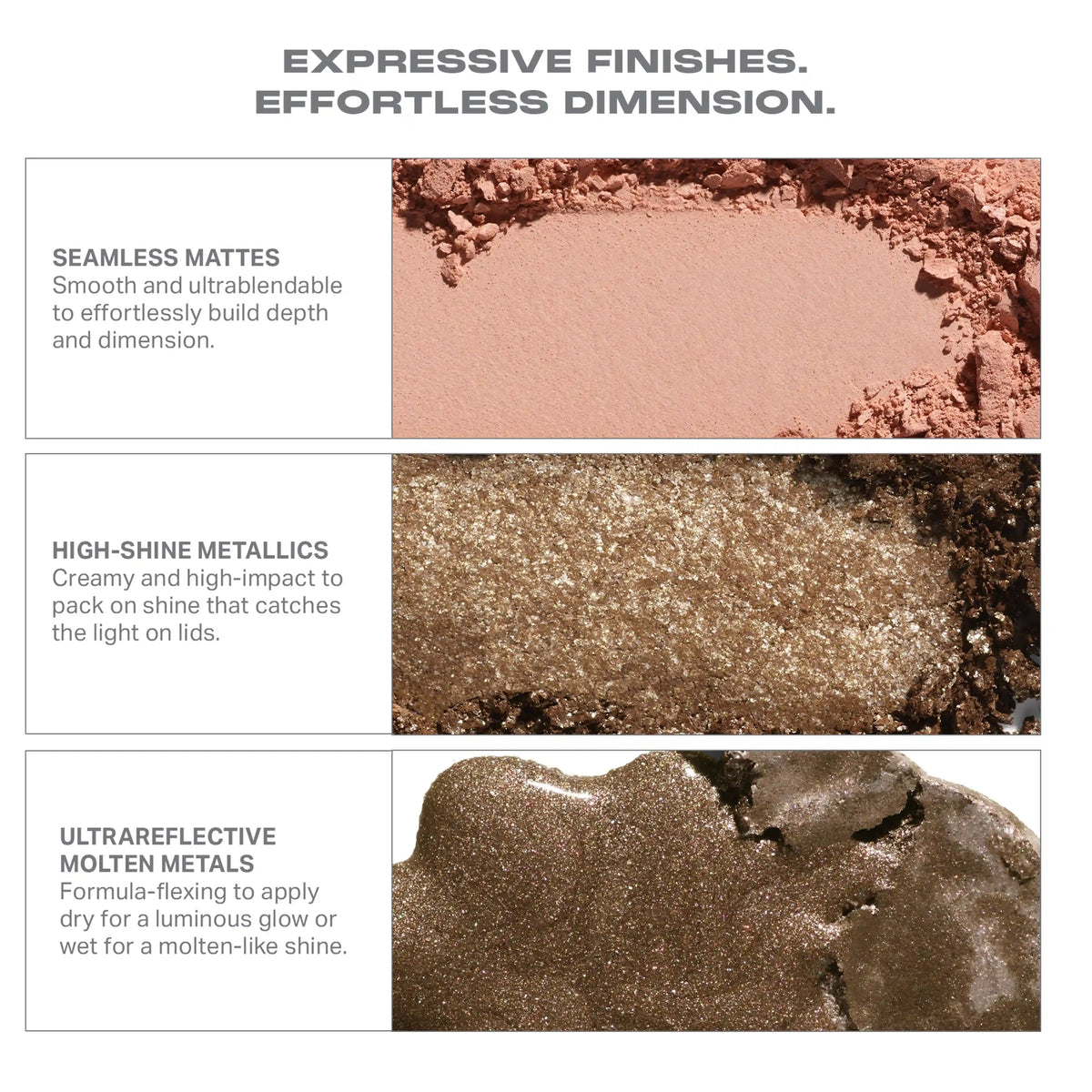 Dazzling Metallics Eyeshadow Trio